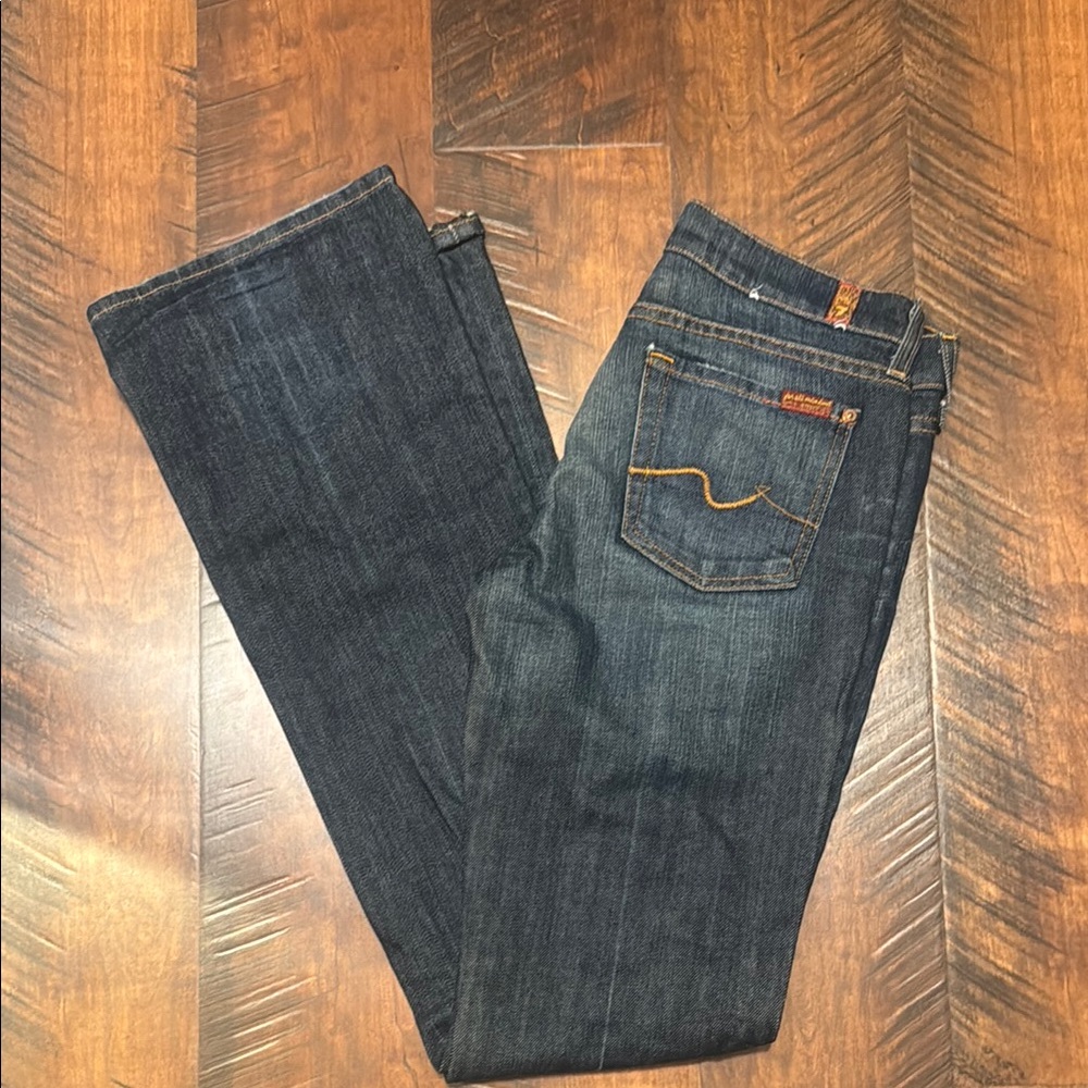 7 for Mankind Women’s Blue Jeans